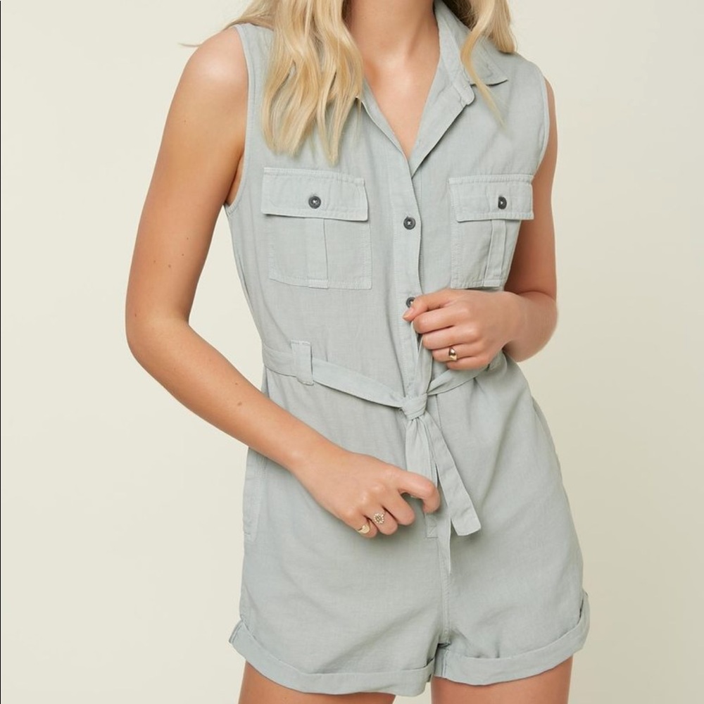 O’neill Lucas Sage Green Romper